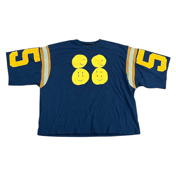 Kapital Oversized Football Jersey (Navy)