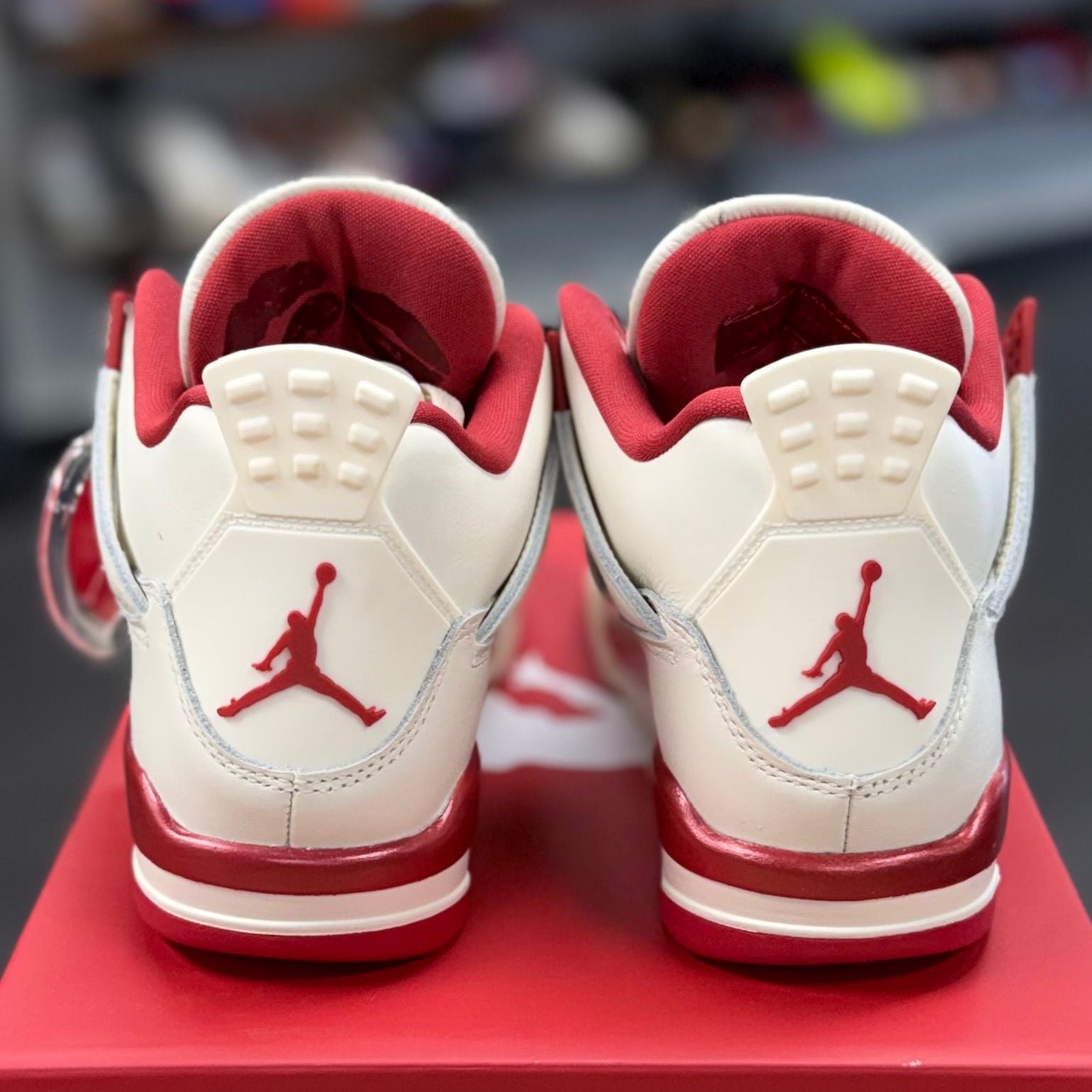 BRAND NEW STEAL - Jordan 4 Retro Valentine's Day Sierra Red (Women's)