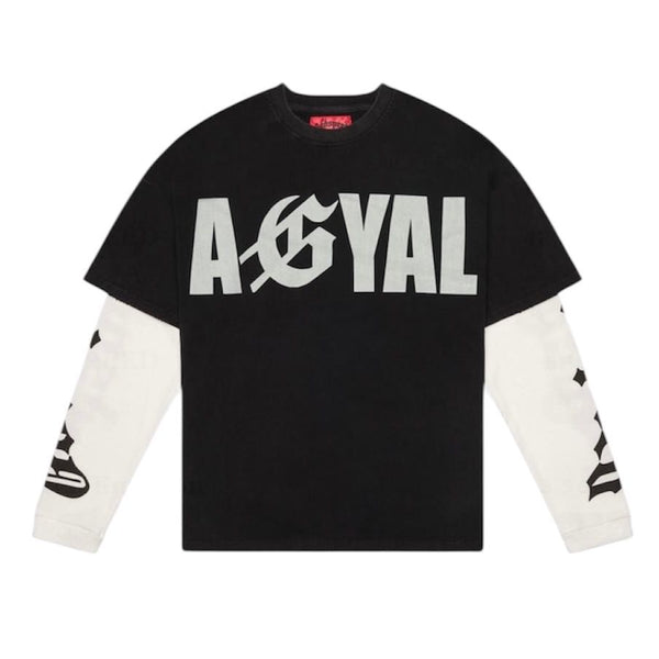 Godspeed AGYAL Layered L/S Tee (Black Wash) - Preowned