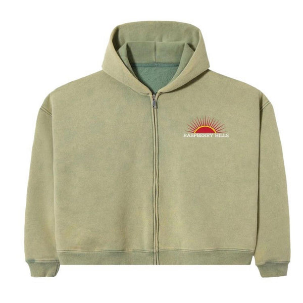 GV Gallery Raspberry Hills Casamigos Zip Up Hoodie (Green) - Preowned