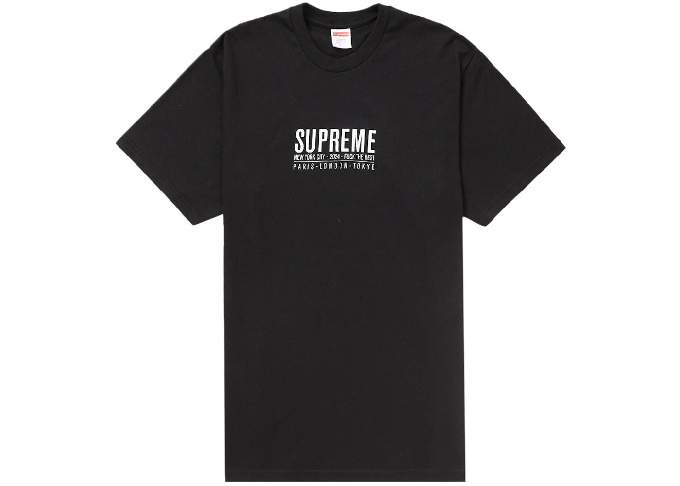 Supreme Paris Tee (Black)