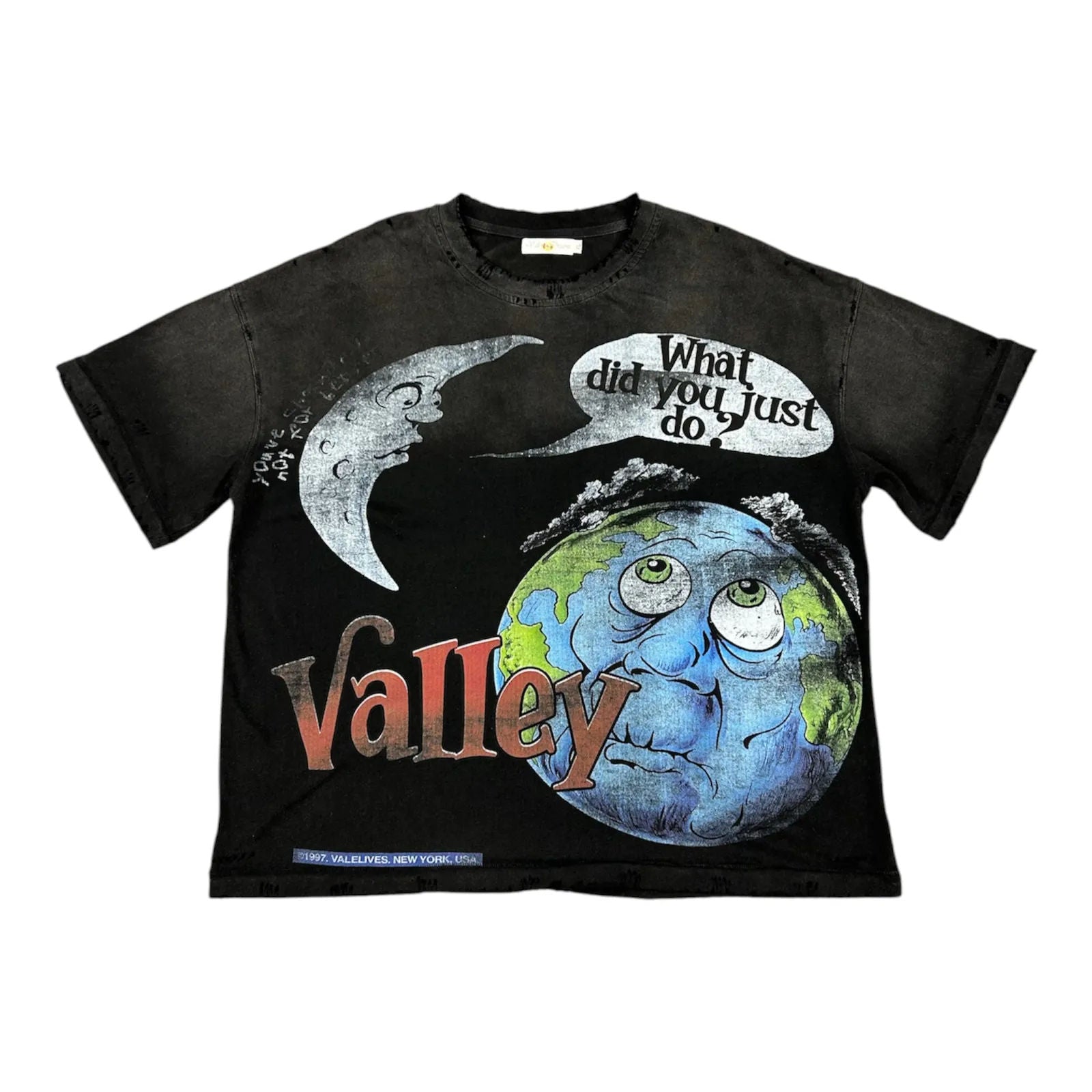 Vale Forever World Peace Tee (Black) - Preowned