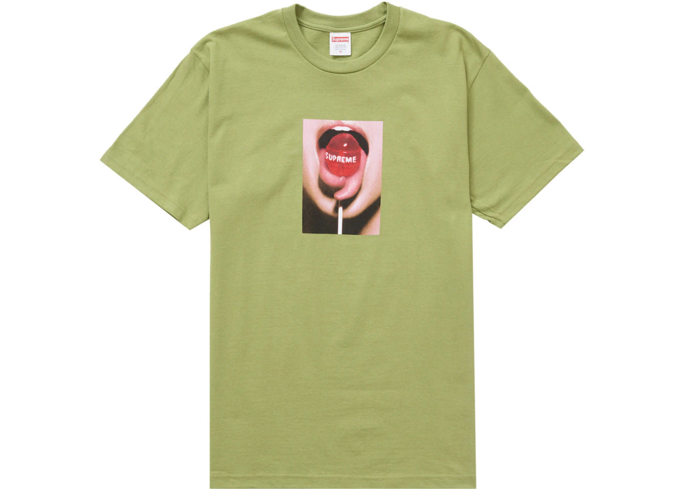 Supreme Lollipop Tee Moss - Preowned