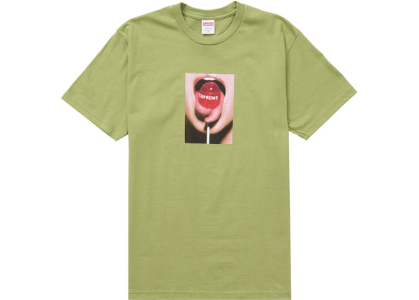 Supreme Lollipop Tee Moss - Preowned