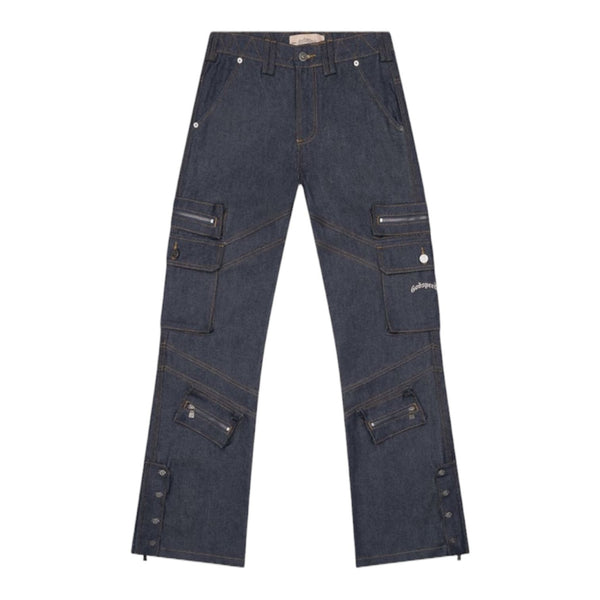 Godspeed Rockstar Flare Cargo Denim (Raw)