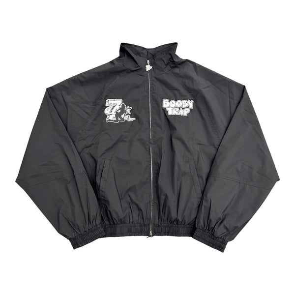 Triple 7's Booby Trap Nylon Jacket (Black)