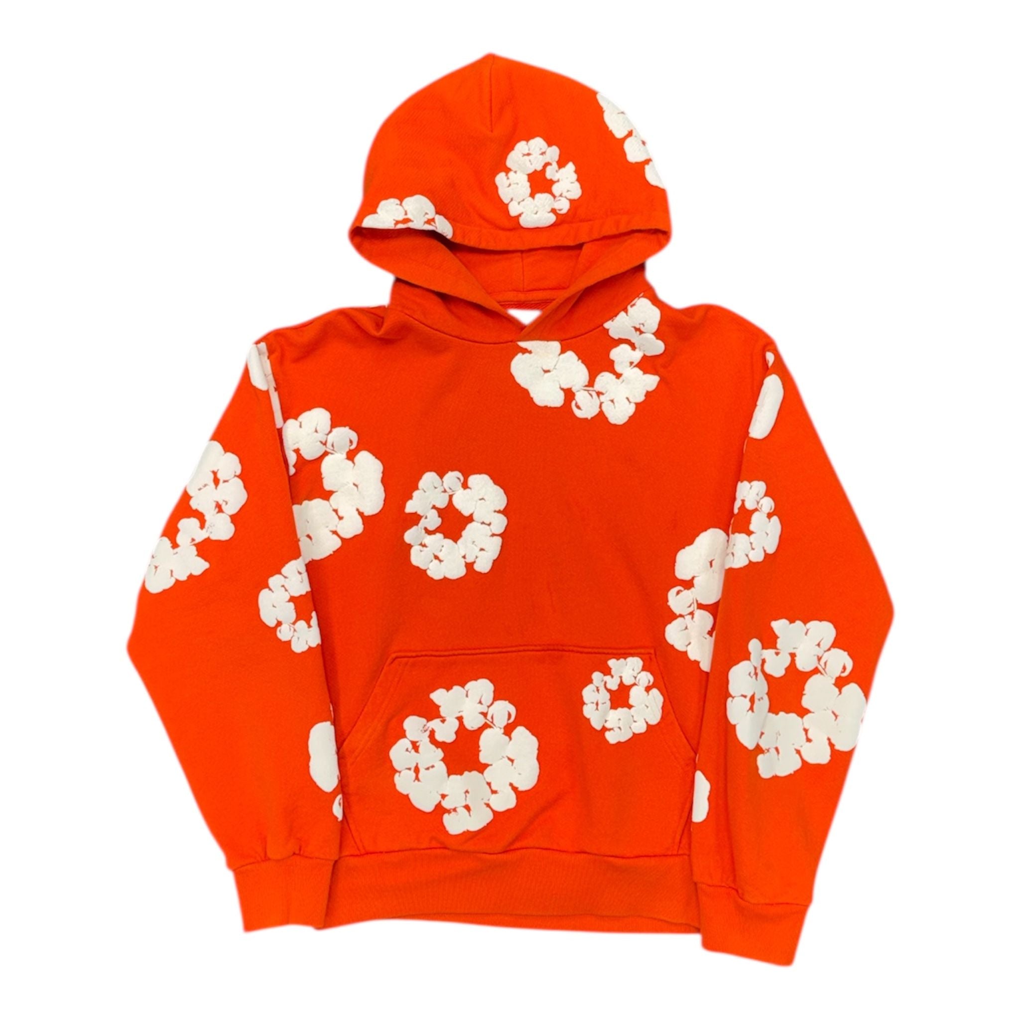 Denim Tears Cotton Wreath Hoodie (Orange) - Preowned