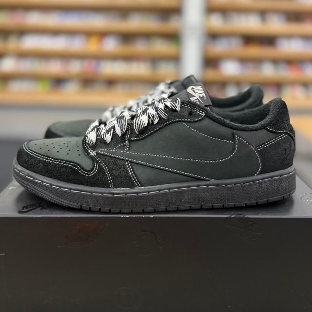 Jordan 1 Retro Low OG SP Travis Scott Black Phantom - Preowned