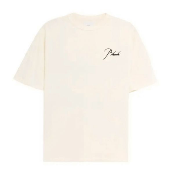 Rhude Ralgan Logo T-Shirt (Off-White)