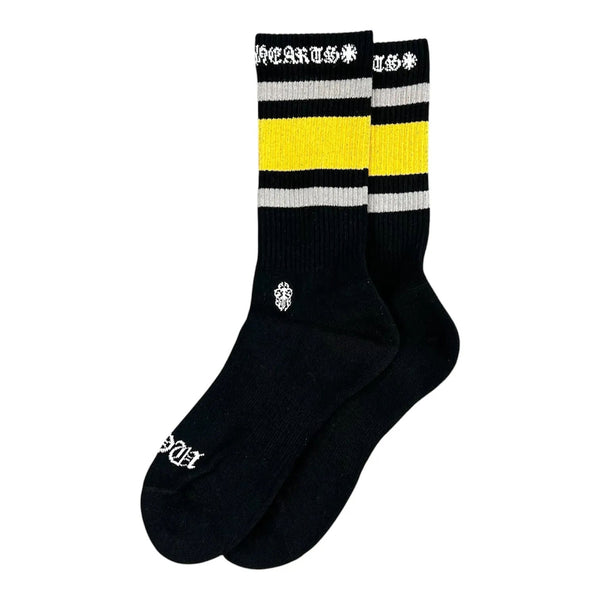 Chrome Hearts Sport Socks (Black/Yellow)