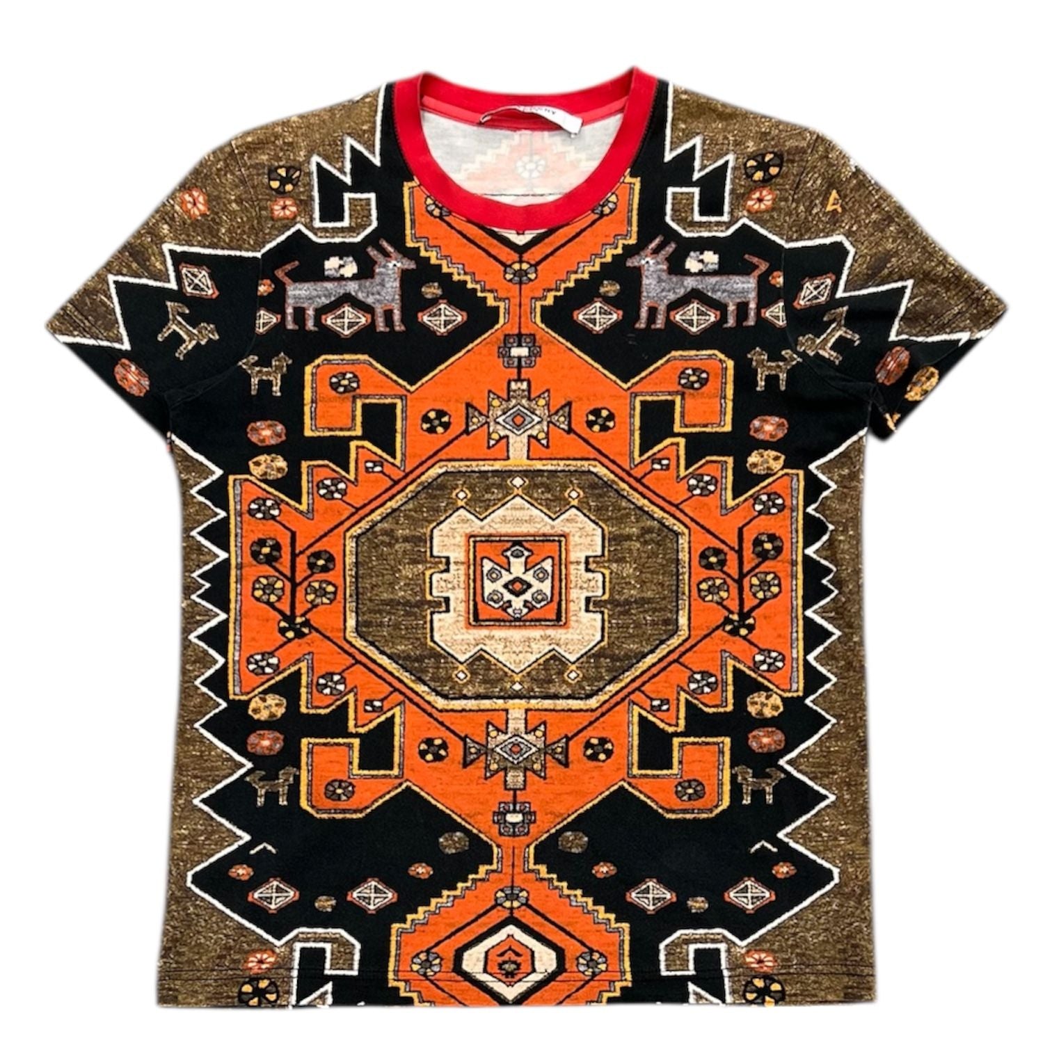 Givenchy Persian Rug Print Contrast Tee