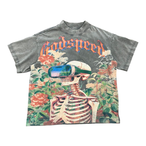 Godspeed Vision Tee (Grey) - Preowned