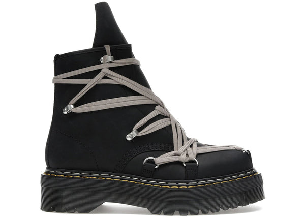 Dr. Martens 1460 DRKSHDW Quad Sole Mega Lace Boot Rick Owens Black - Preowned
