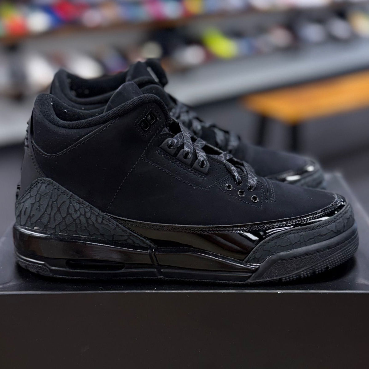 Jordan 3 Retro Black Cat (2025) (GS) - Preowned