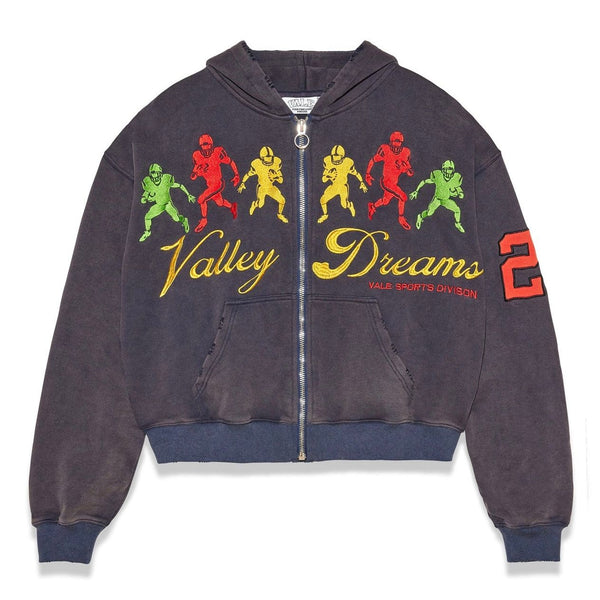 Vale Forever Valley Dreams Zip Up Hoodie (Navy)