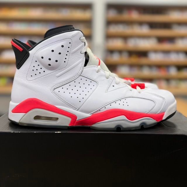 Jordan 6 Retro Infrared White (2014) - Preowned