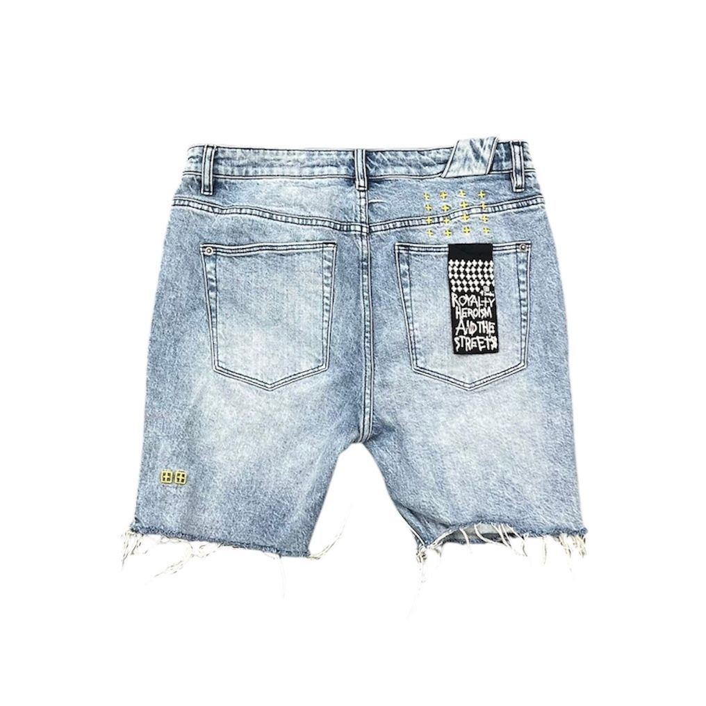 Ksubi Chopper Shorts (Light Blue) - Preowned