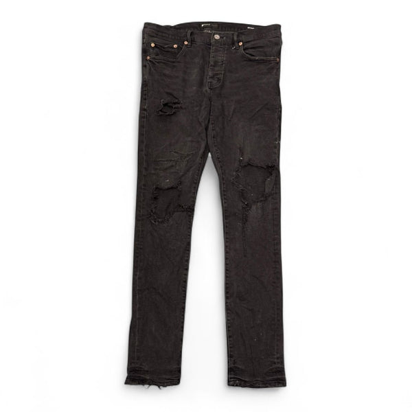 Purple Brand Blowout Jean (Black) - Preowned