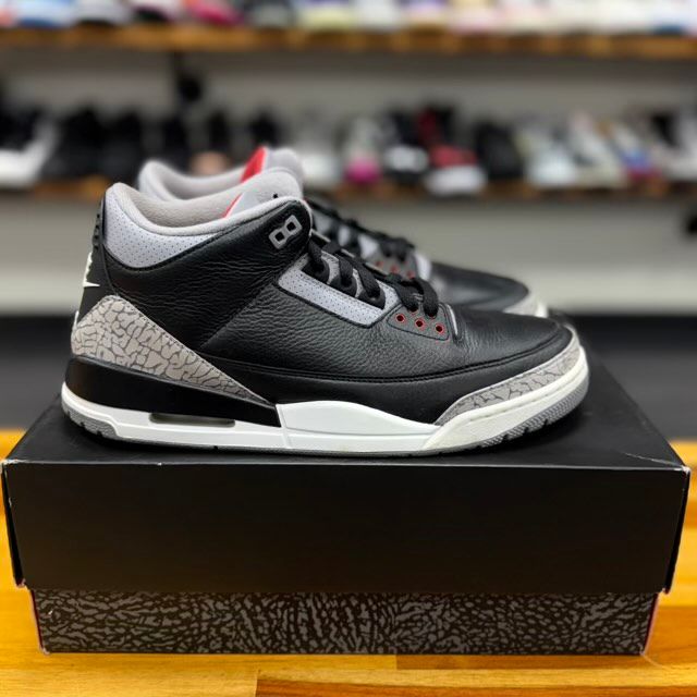 Jordan 3 Retro OG Black Cement (2024) - Preowned