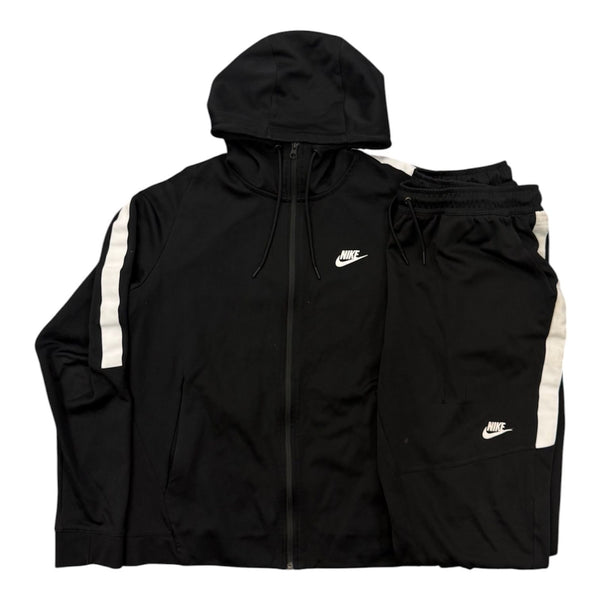 Nike Tech Nylon Suit (Black/White) - Preowned