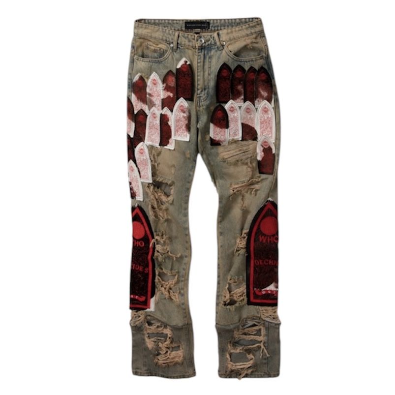 Who Decides War Sangre Patch Denim