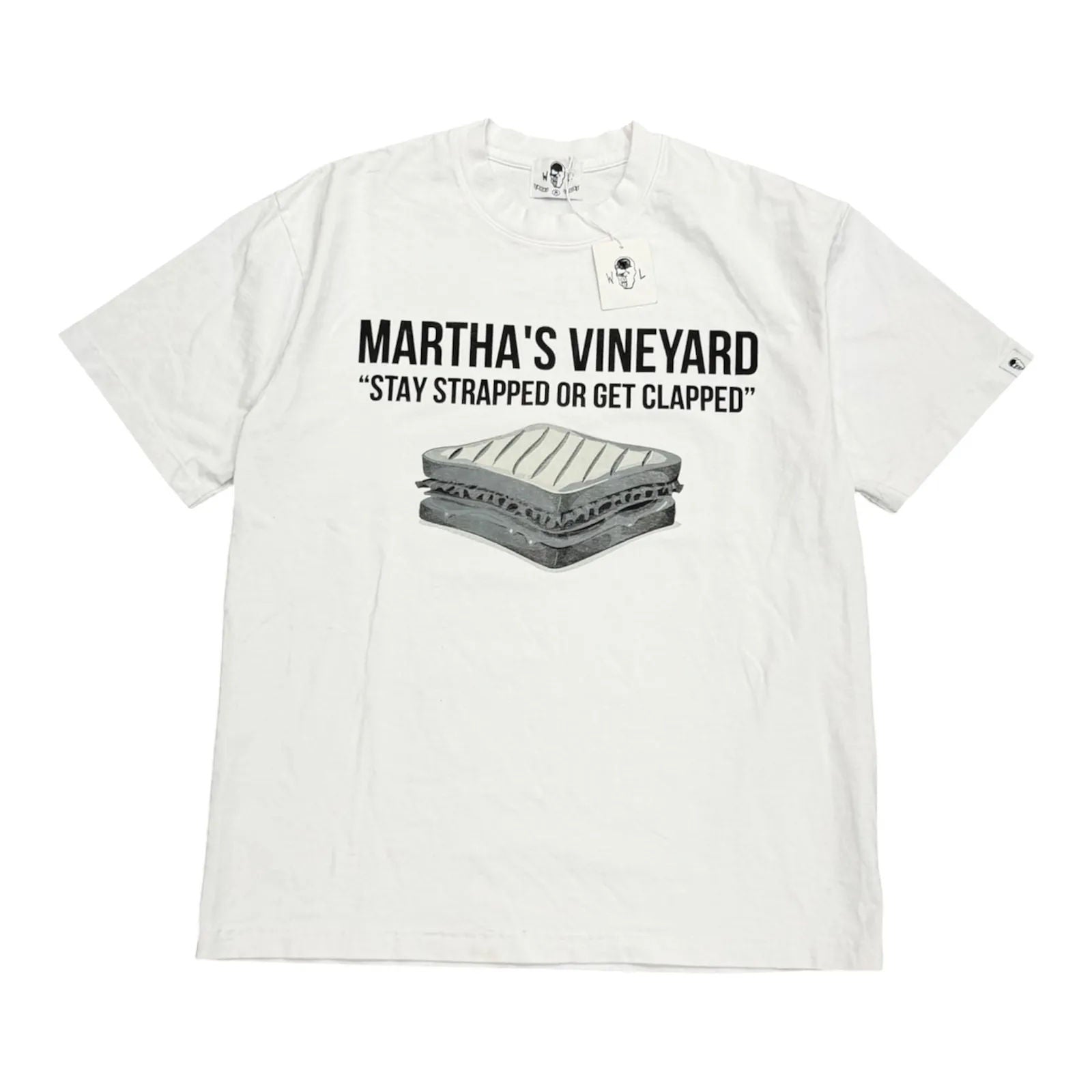 Warren Lotas Stay Strapped T-Shirt (White)