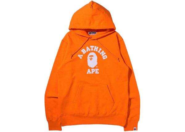 BAPE College Pullover Hoodie (FW21) Orange