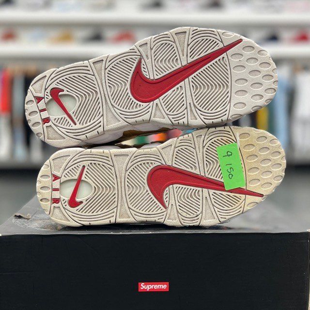 Nike Air More Uptempo Supreme Suptempo Gold - Preowned