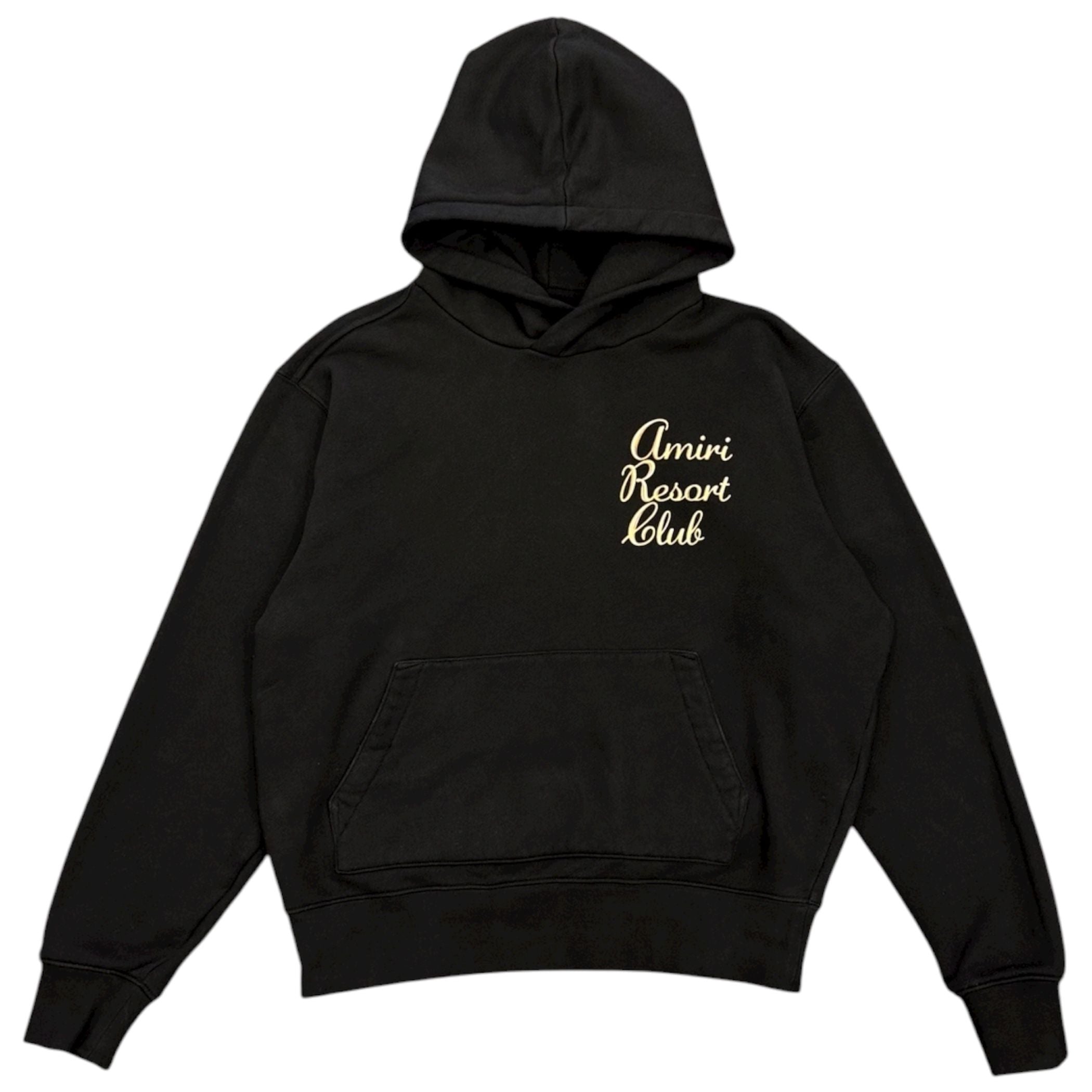 Amiri Resort Club Hoodie (Black) - Preowned