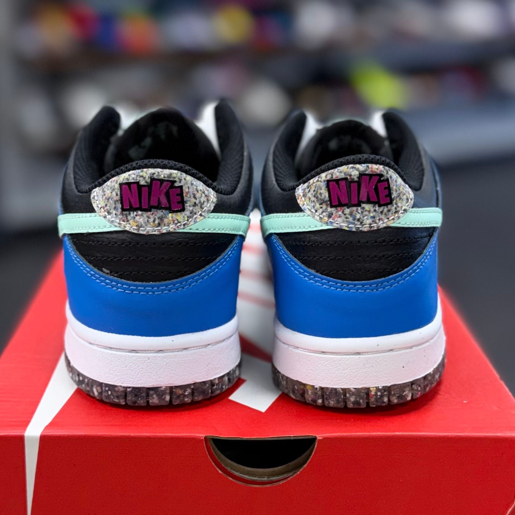 BRAND NEW STEAL - Nike Dunk Low Crater Blue Black (GS)
