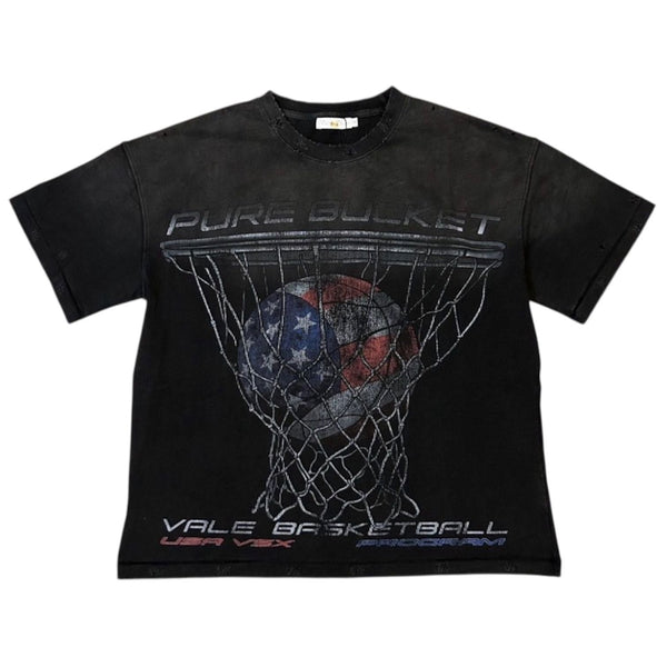 Vale Pure Bucket Tee (Black)