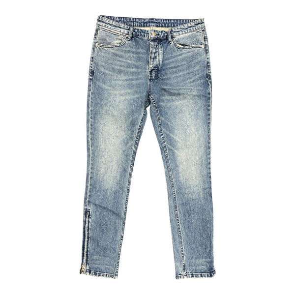 Ksubi Van Winkle Kult Side Zip Denim (Blue)