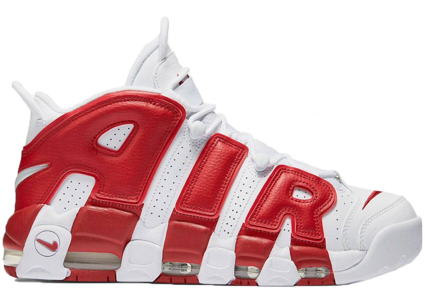 Nike Air More Uptempo Varsity Red (GS) - Preowned