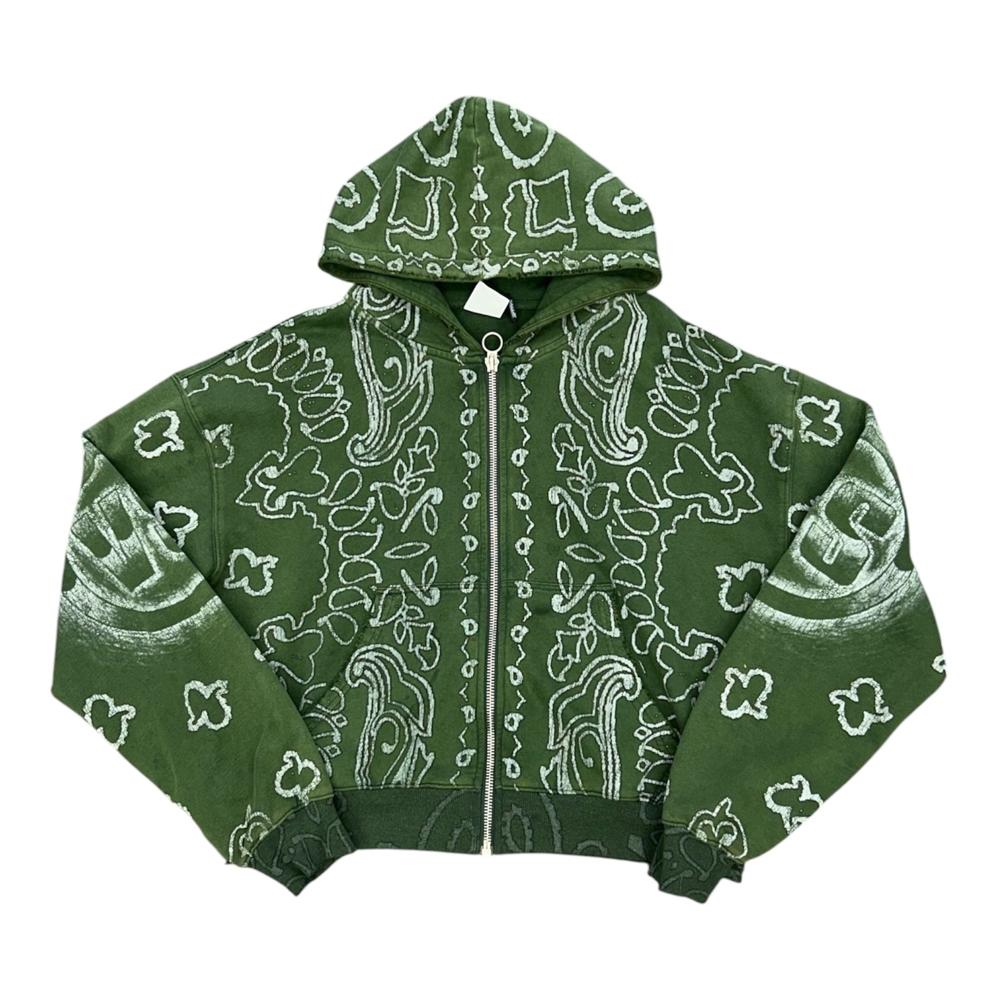 Vale Forever Green Flag Zip Up - Preowned