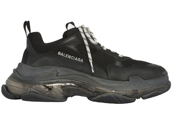 Balenciaga Triple S Black Clear Sole - Preowned