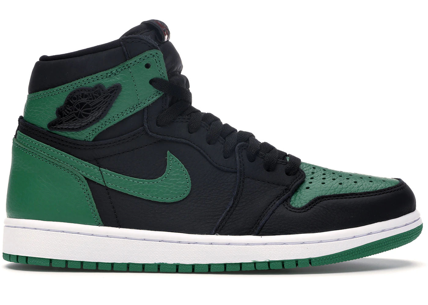 Jordan 1 Retro High Pine Green Black - Preowned