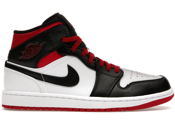 Jordan 1 Mid Gym Red Black Toe - Preowned