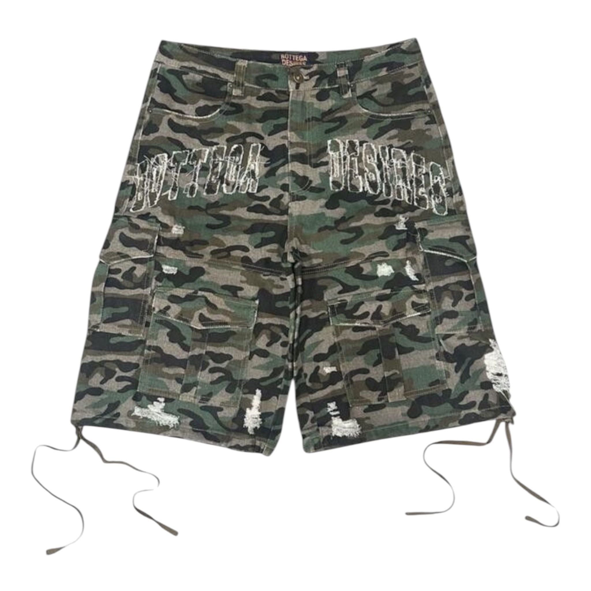 Bottega Desires Cargo Shorts (Camo)