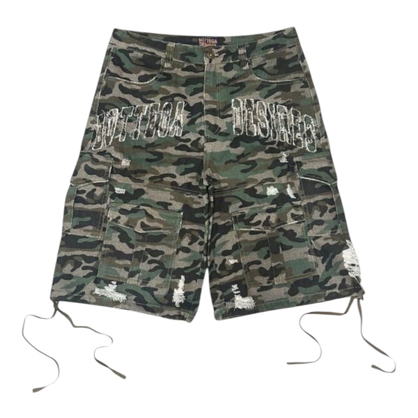 Bottega Desires Cargo Shorts (Camo)