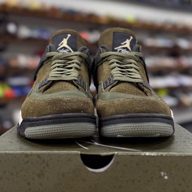 Jordan 4 Retro SE Craft Medium Olive - Preowned