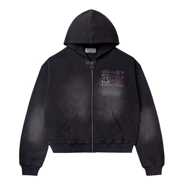 Vale Forever United Zip Up Hoodie (Black) - Preowned