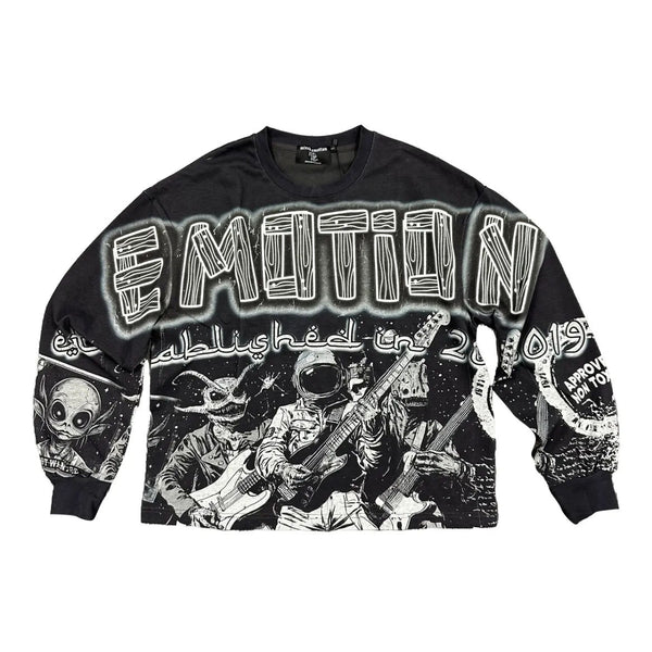 Mixed Emotion Astro L/S Tee (Black)