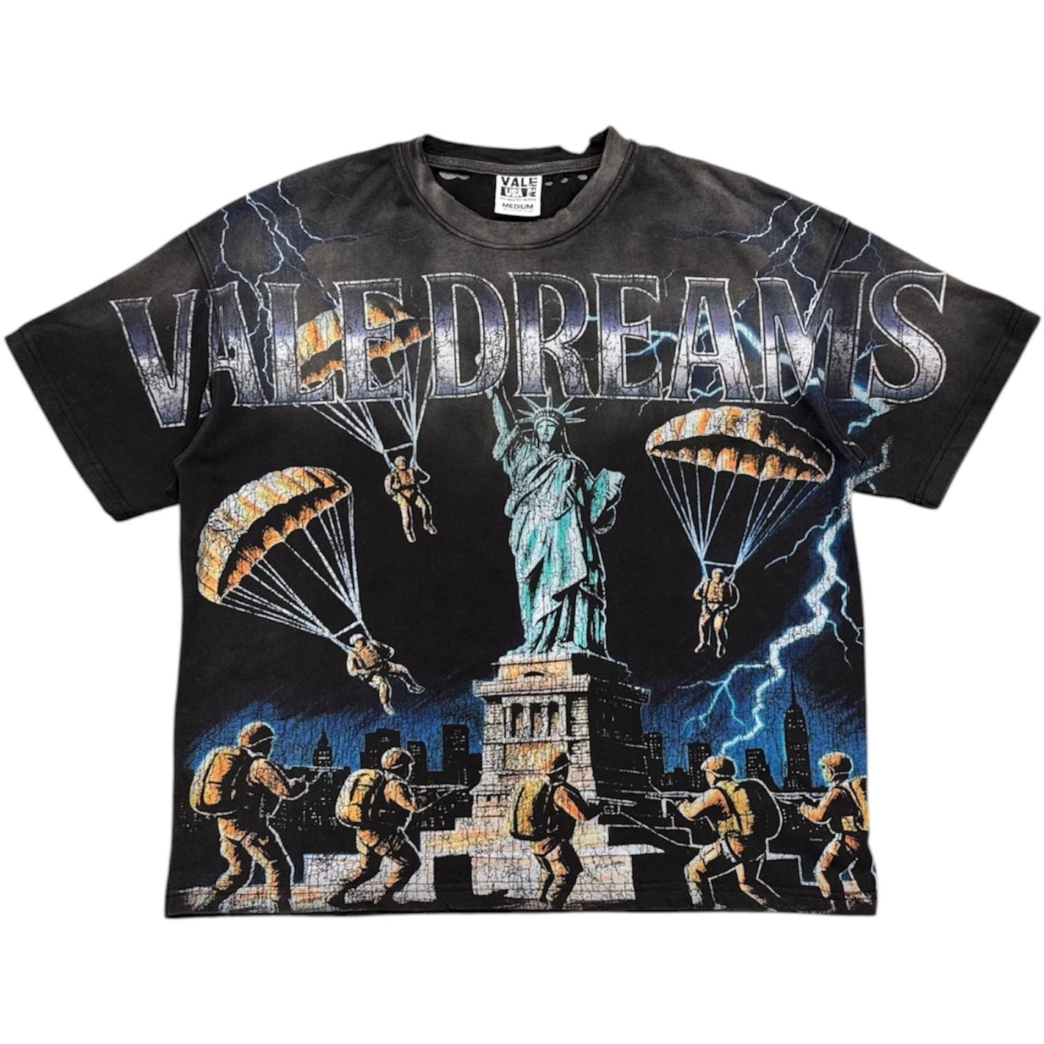 Vale Forever NYC Invasion Big Tee (Black) - Preowned