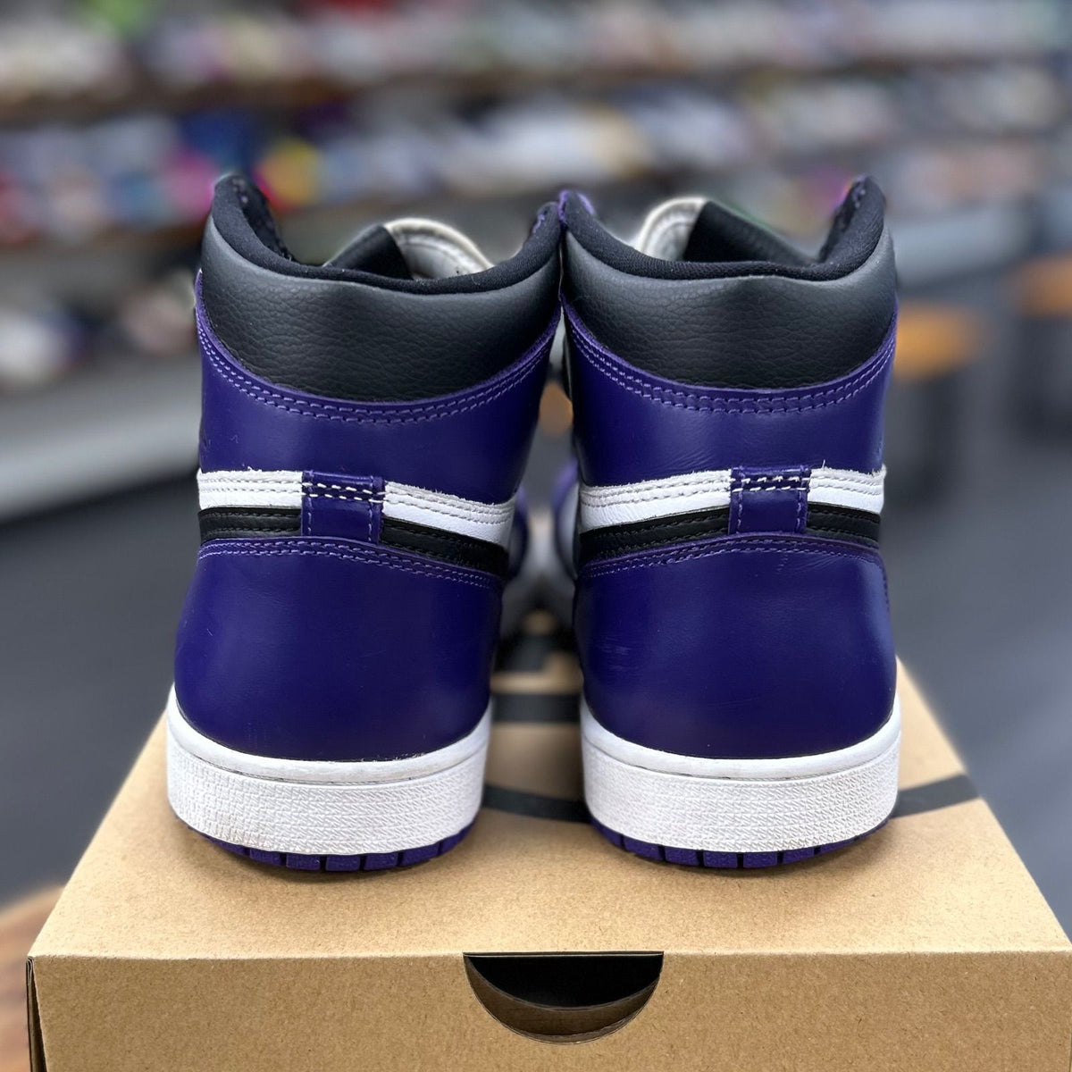 Jordan 1 Retro High Court Purple White - Preowned