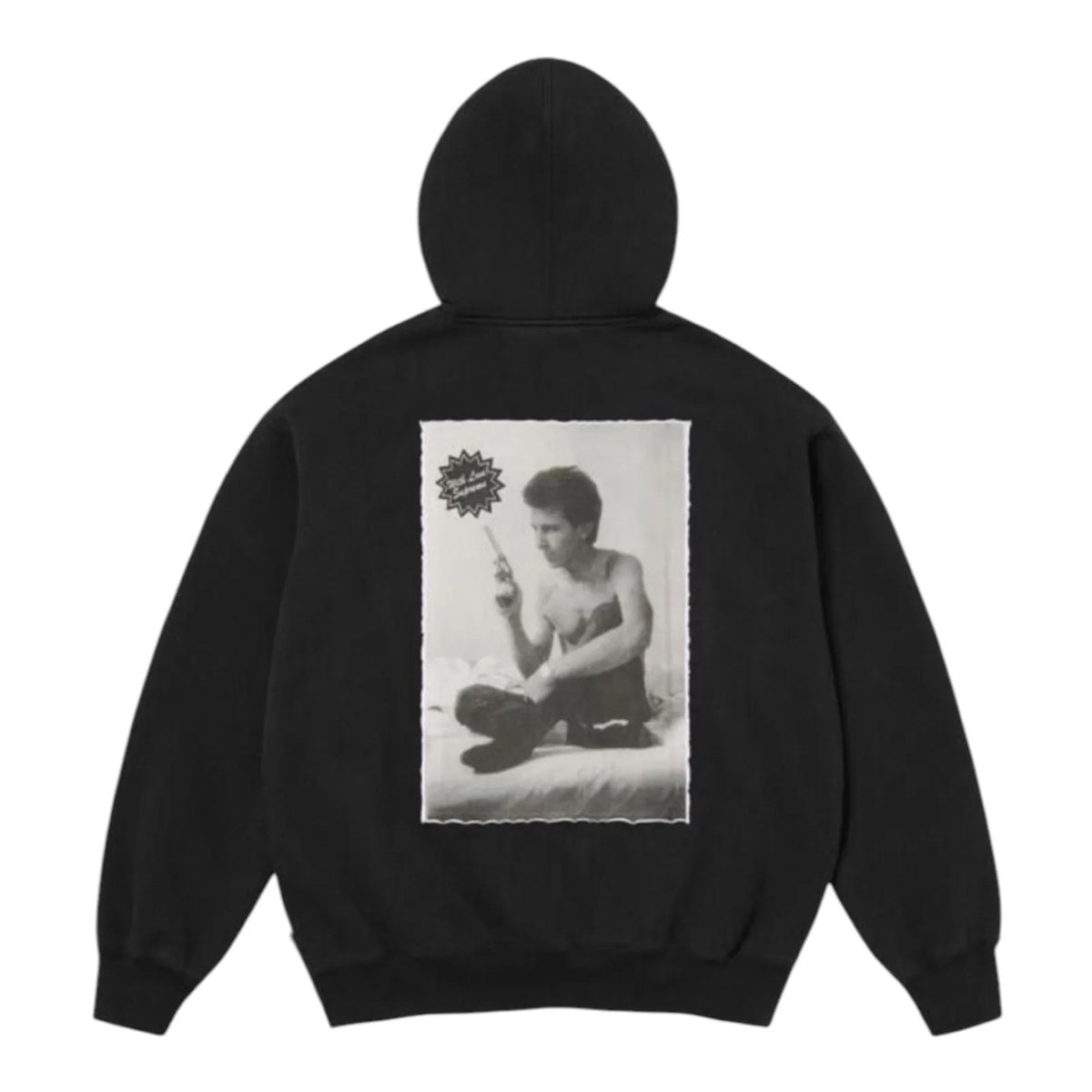 Supreme Larry Clark Zip Up Hooded Sweatshirt Black