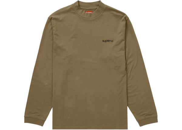 Supreme Mock Neck L/S Top Dark Tan