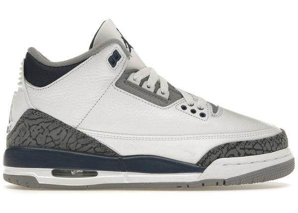 Jordan 3 Retro Midnight Navy (GS) - Preowned