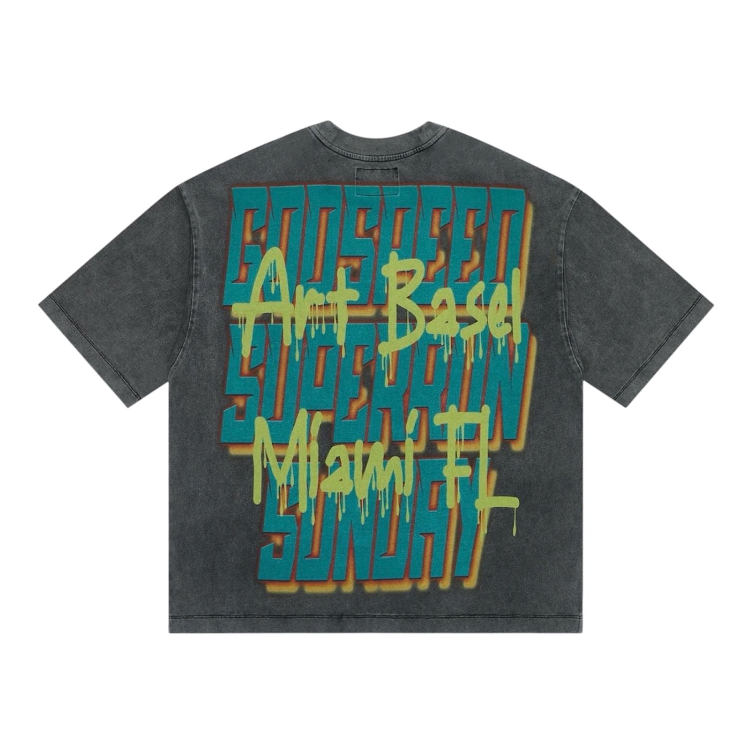 Godspeed Power Steering Tee (Grey Wash)