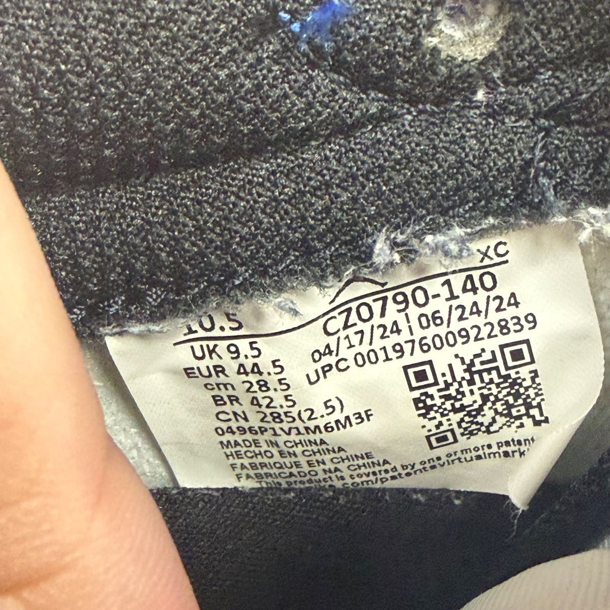 Jordan 1 Retro Low OG Game Royal - Preowned