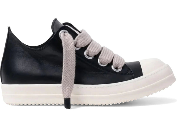 Rick Owens Concordians Jumbo Laced Low Black Milk
